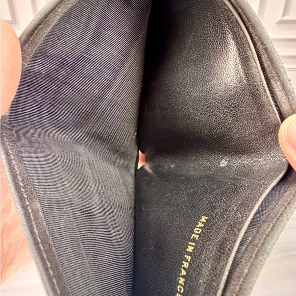 CHANEL Men’s Quilted Leather Bifold Wallet | Black | Includes COA - Picture 9 of 12